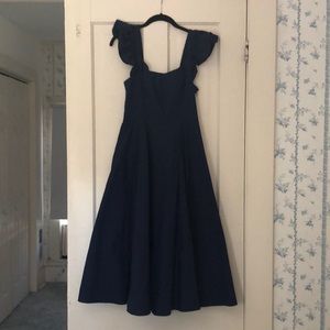 Hill House Home Daphne Nap Dress in Navy, Medium